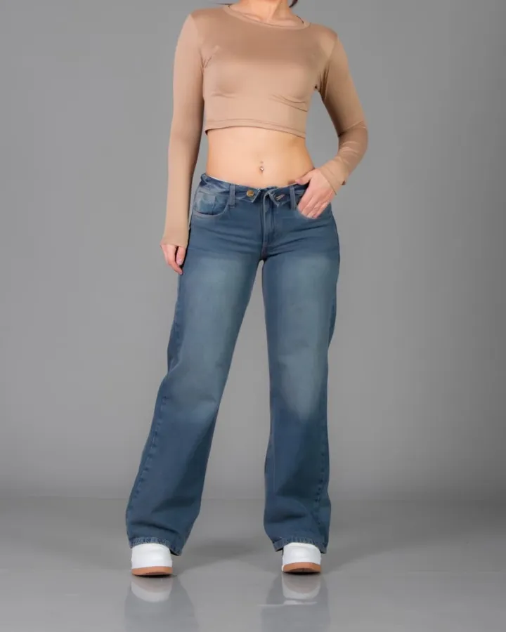 Wide Leg Rebatible